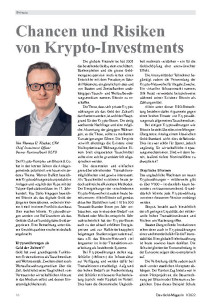Chancen und Risiken von Krypto-Investments