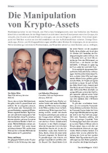 Die Manipulation von Krypto-Assets