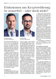 Einkommen aus Kryptowährung ist steuerfrei – oder doch nicht?