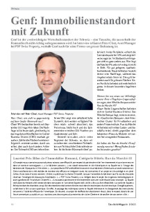 Genf: Immobilienstandort mit Zukunft