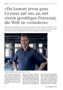 Da kommt etwas ganz Grosses auf uns zu