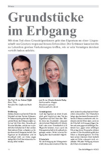 Grundstücke im Erbgang