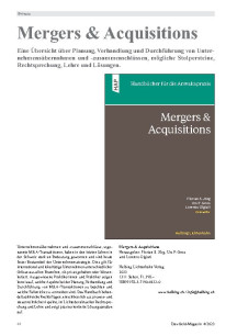 Mergers &amp; Acquisitions