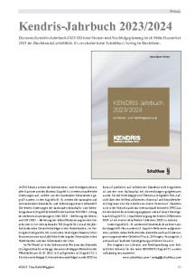 Kendris-Jahrbuch 2023/2024