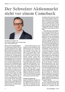 Der Schweizer Aktienmarkt steht vor einem Comeback