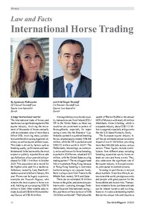 Law and Facts: International Horse Trading