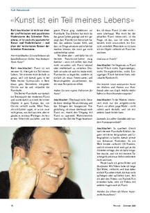 Kurt Aeschbacher: «Kunst ist ein Teil meines Lebens»