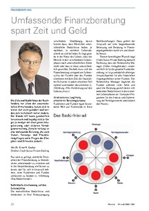 Umfassende Finanzberatung spart Zeit und Geld