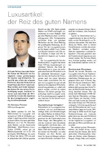 Luxusartikel: der Reiz des guten Namens