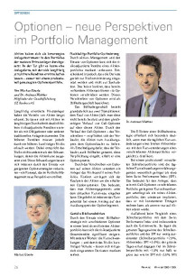 Optionen - neue Perspektiven im Portfolio Management