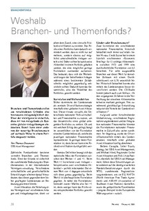 Weshalb Branchen- und Themenfonds?