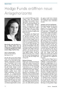 Hedge Funds eröffnen neue Anlagehorizonte