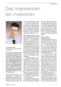 Das Indexdenken der Investoren