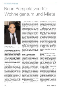 Neue Perspektiven für Wohneigentum und Miete