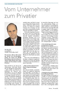 Vom Unternehmer zum Privatier