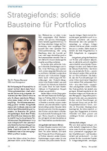 Strategiefonds: solide Bausteine für Portfolios