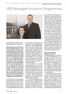 UBS Managed Accounts Programmes