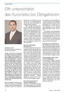 Oft unterschätzt: das Kursrisiko bei Obligationen