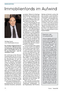 Immobilienfonds im Aufwind