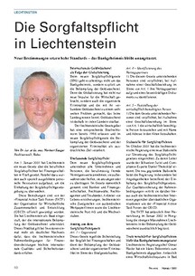 Die Sorgfaltspflicht in Liechtenstein