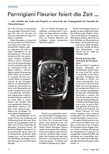Parmigiani Fleurier feiert die Zeit ..