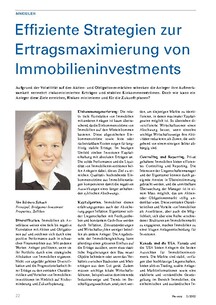 Strategien zur Ertragsmaximierung von Immobilieninvestments