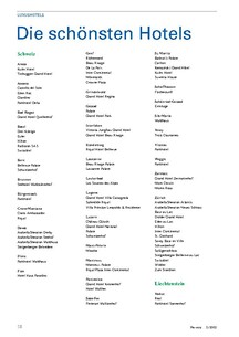 Die schönsten Hotels