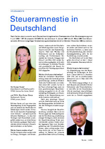 Steueramnestie in Deutschland