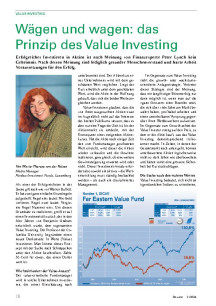 Wägen und wagen: Das Prinzip des Value Investing