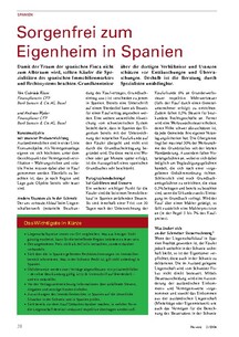 Spanien: Sorgenfrei zum Eigenheim