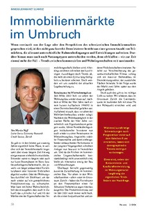 Immobilienmarktbericht: Immobilienmärkte im Umbruch