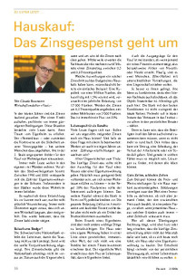 Zu guter Letzt: Hauskauf: Das Zinsgespenst geht um