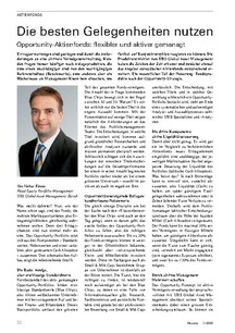 Aktienfonds: Die besten Gelegenheiten nutzen