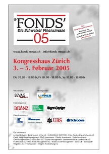 Anlagefonds: Fondsmesse in Zürich