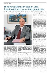 Exklusiv: Interview mit Bundesrat Hans-Rudolf Merz