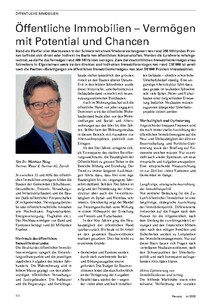 Öffentliche Immobilien: Vermögen mit Potential und Chancen