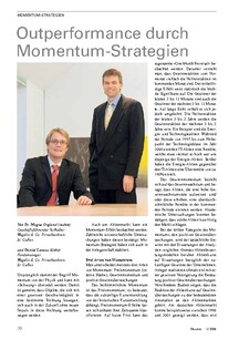 Outperformance durch Momentum-Strategien 