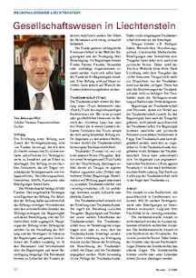 Gesellschaftswesen Liechtenstein 