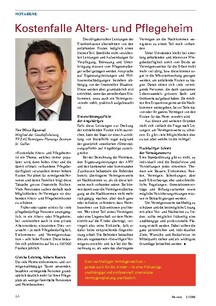 Kostenfalle Alters- und Pflegeheim 