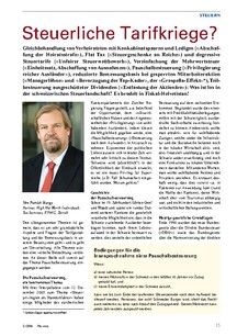 Steuerliche Tarifkriege? 