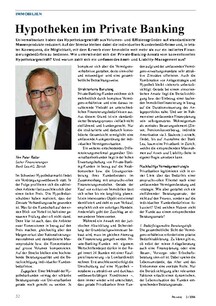 Hypotheken im Private Banking