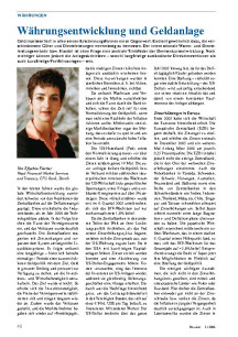 Währungsentwicklung und Geldanlage