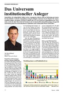 Immobilienmarkt: Das Universum institutioneller Anleger