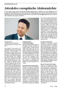 Europa: Attraktive Aktienmärkte