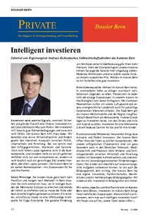 Intelligent investieren