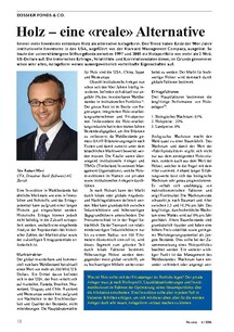 Holz: Eine «reale» Alternative