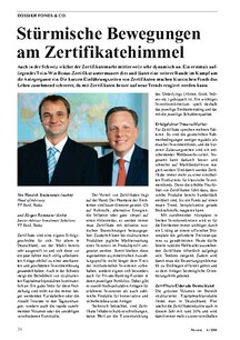 Zertifikate: Stürmische Bewegungen