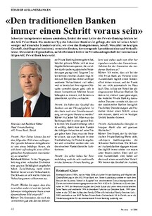 «Den traditionellen Banken immer einen Schritt voraus sein»