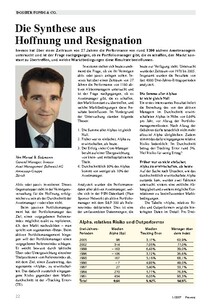 Hoffnung und Resignation: Aktiv oder passiv investieren?