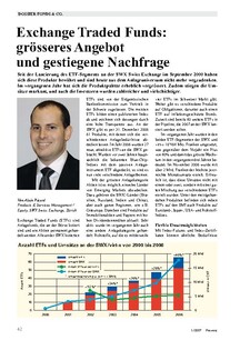 Exchange Traded Funds: Immer beliebter